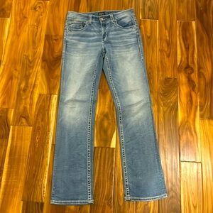 Buckle Black Bootleg Jeans